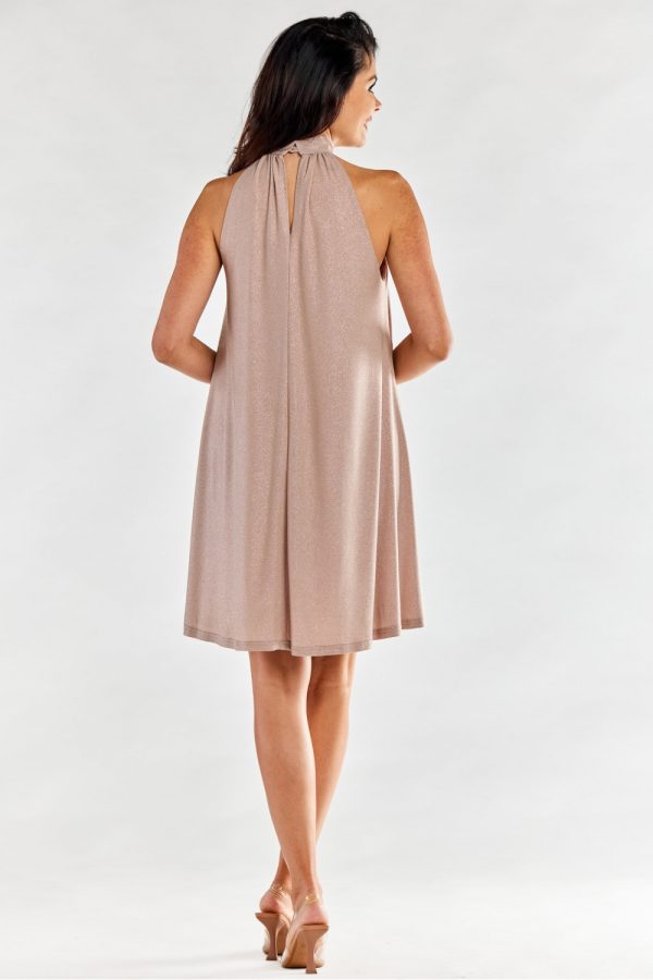 beige Evening dress model 174344 awama