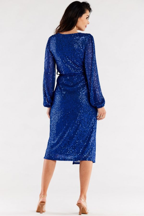 blue Evening dress model 174350 awama