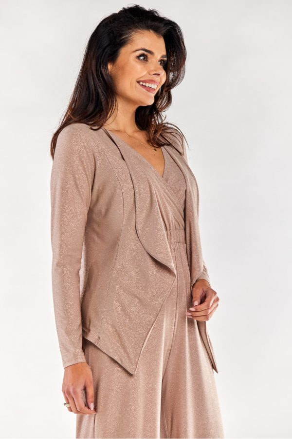 beige Jacket model 174363 awama