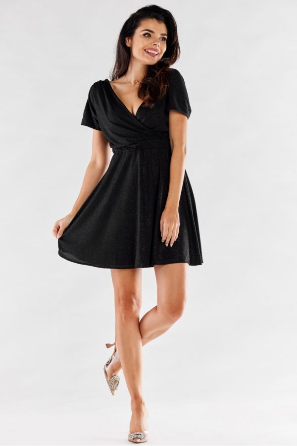 black Evening dress model 174366 awama