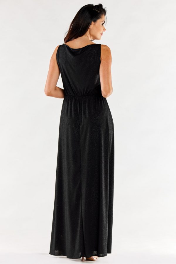 black Long dress model 174371 awama