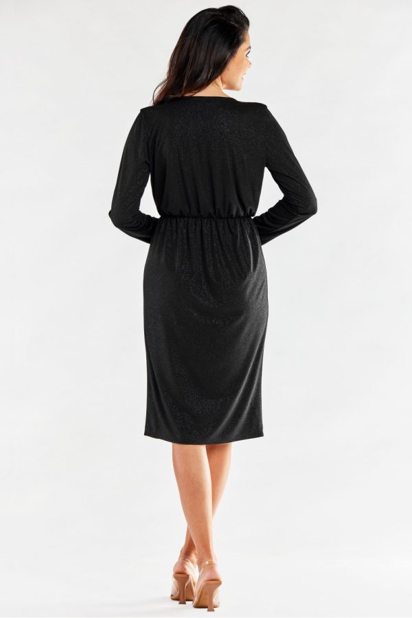 black Evening dress model 174389 awama