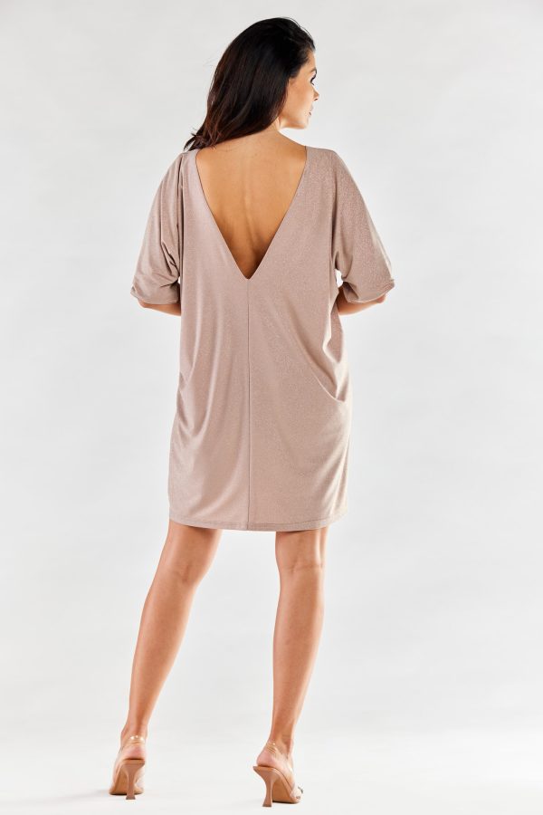 beige Evening dress model 174340 awama