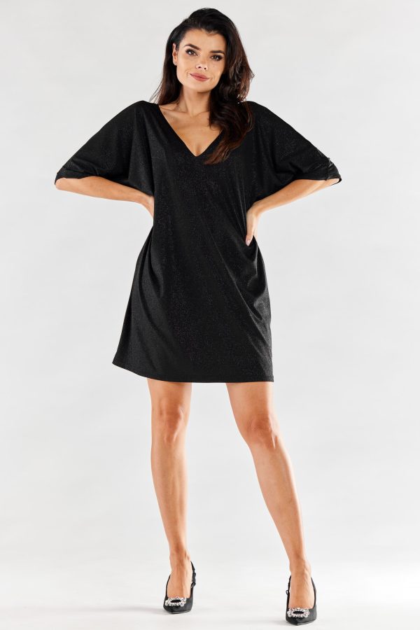 black Evening dress model 174339 awama