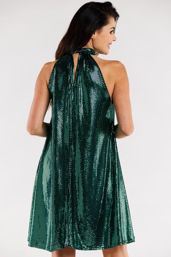 green Evening dress model 174325 awama