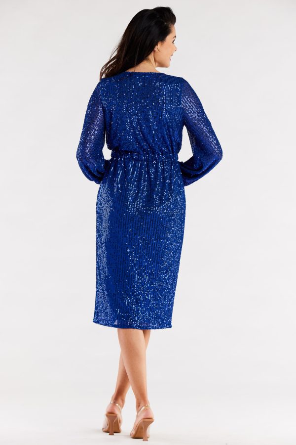 blue Evening dress model 174355 awama