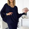 964404 navy blue Evening dress model 175019 Numoco