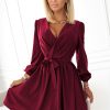 red Cocktail dress model 175029 Numoco