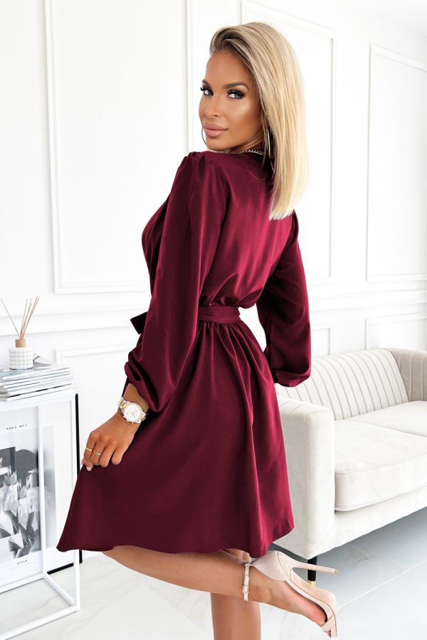 red Cocktail dress model 175029 Numoco