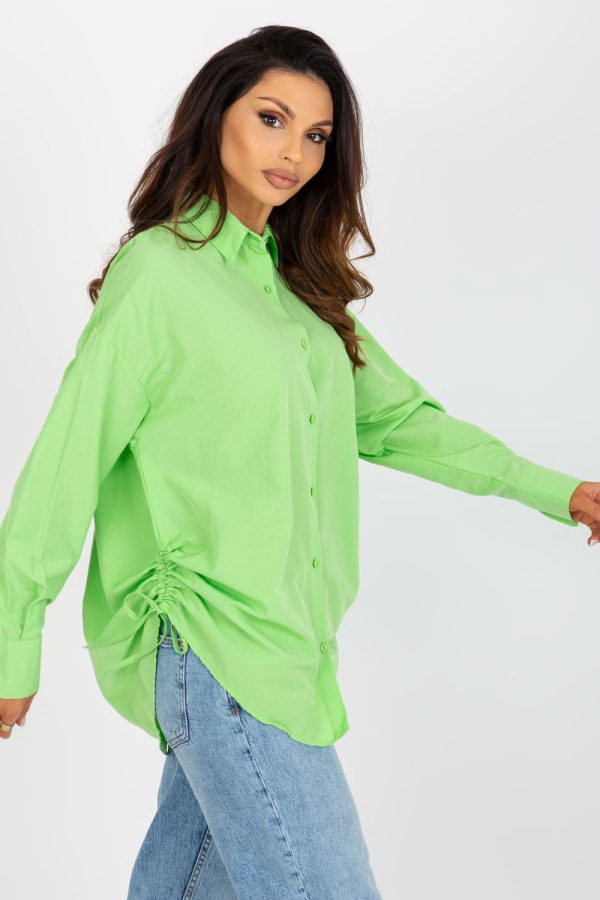 green Long sleeve shirt model 176768 Factory Price