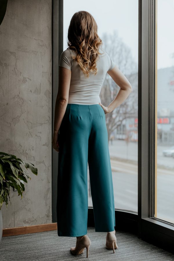 green Women trousers model 176699 Tessita