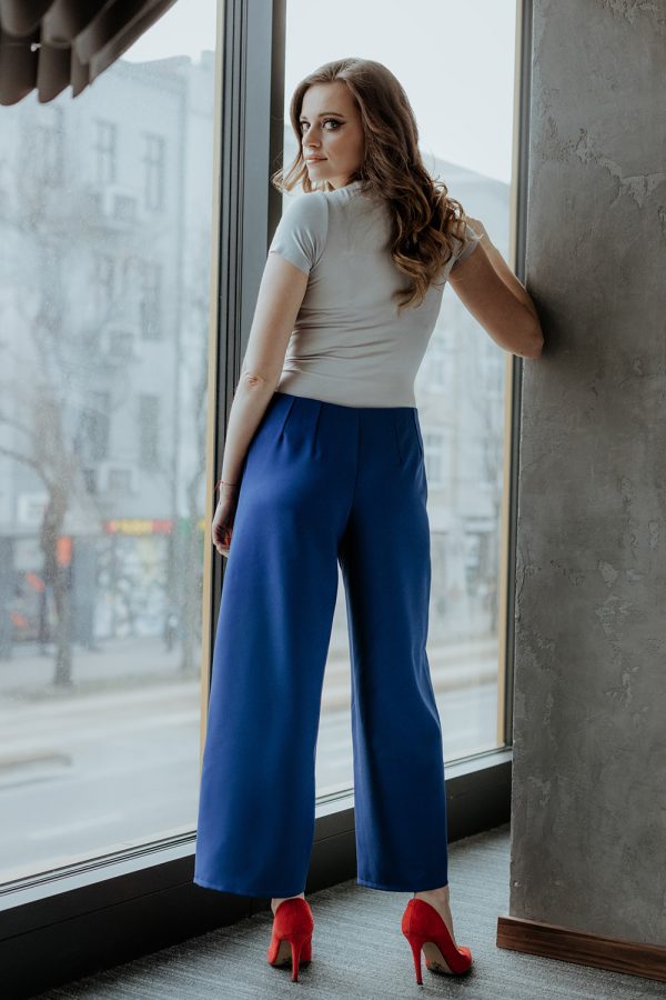 navy blue Women trousers model 176700 Tessita