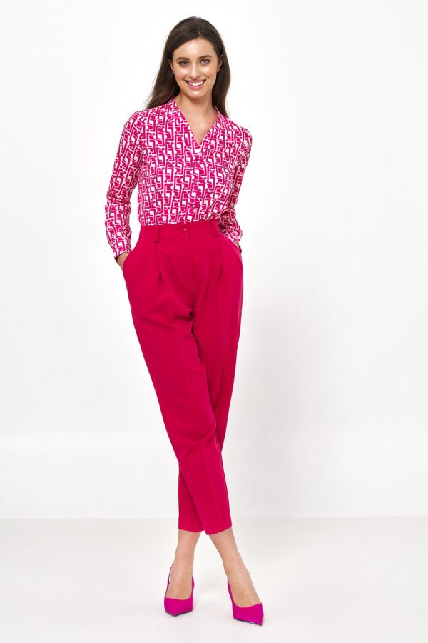 pink Long sleeve shirt model 178009 Nife