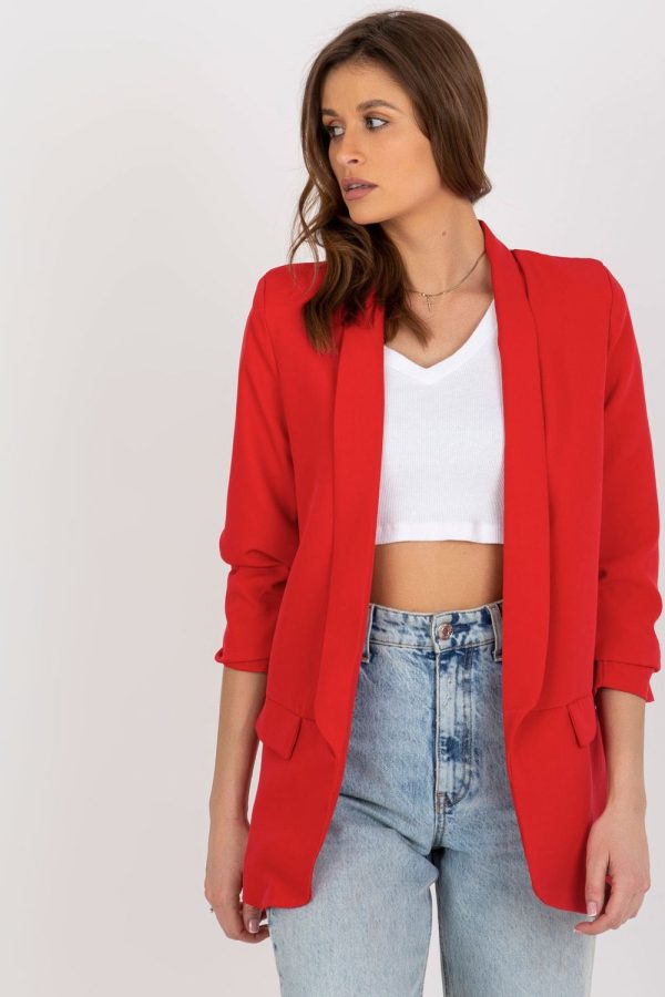 red Jacket model 178516 Italy Moda