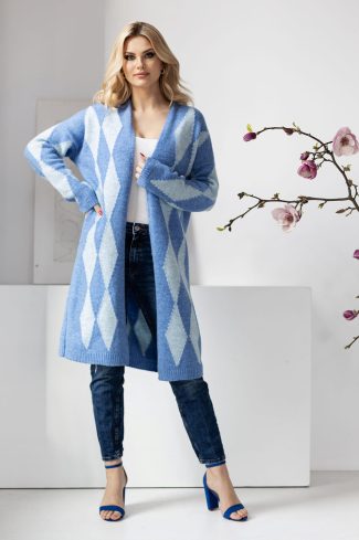 multicolor Cardigan model 178643 PeeKaBoo