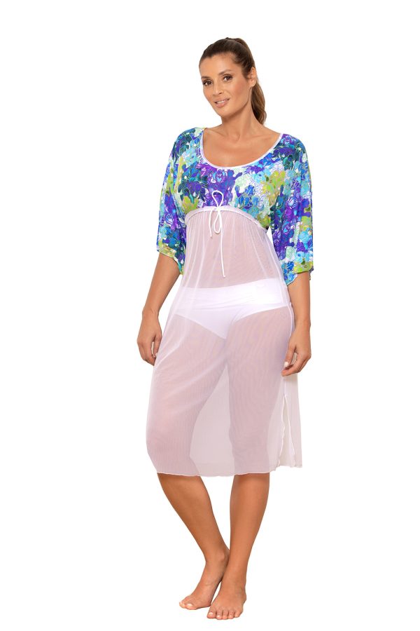 white Beach tunic model 179633 Marko