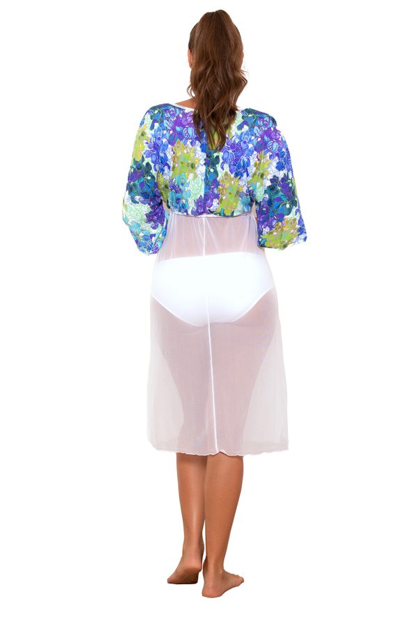white Beach tunic model 179633 Marko