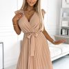 beige Cocktail dress model 181124 Numoco