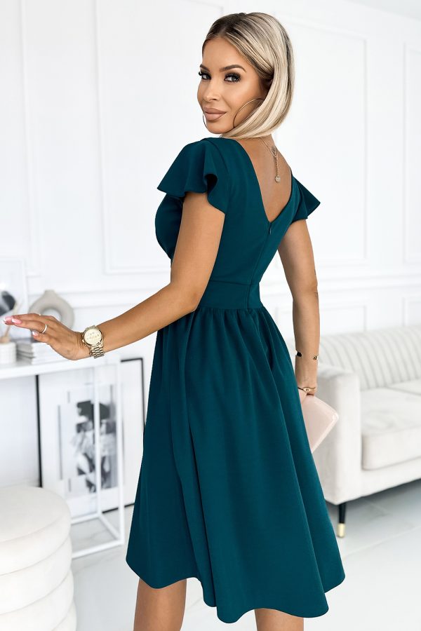 green Evening dress model 181131 Numoco