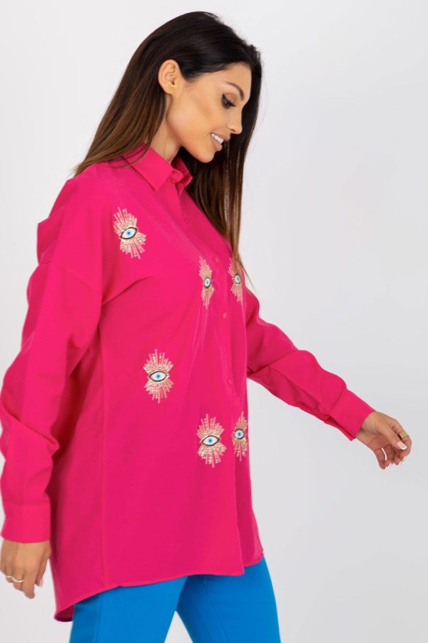 pink Long sleeve shirt model 181621 Factory Price