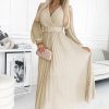 986856 beige Cocktail dress model 182504 Numoco