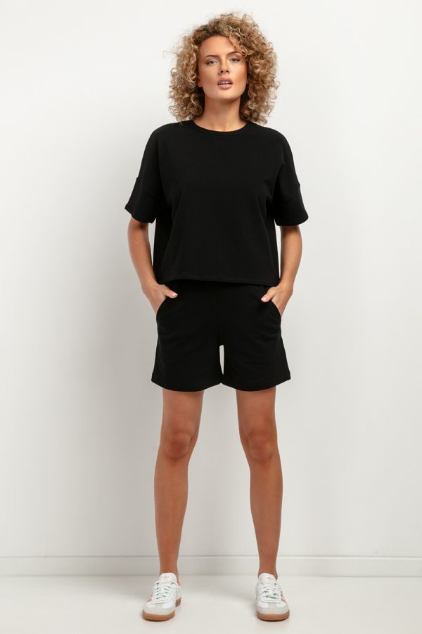 black Blouse model 183170 Tessita