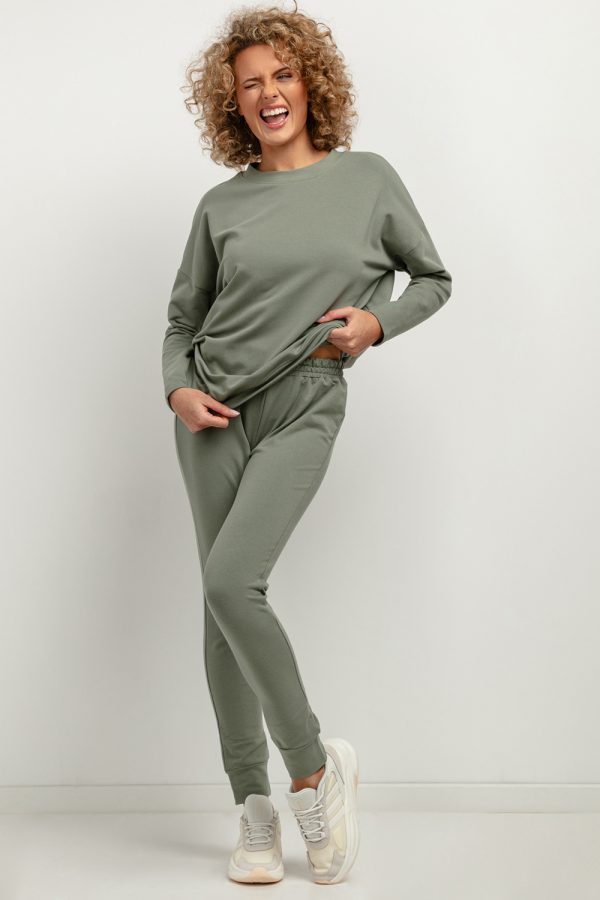 green Tracksuit trousers model 183195 Tessita