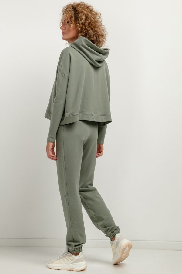 green Sweatshirt model 183233 Tessita