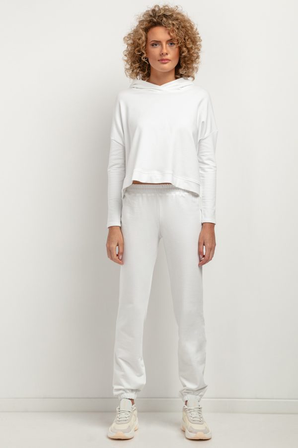white Sweatshirt model 183240 Tessita