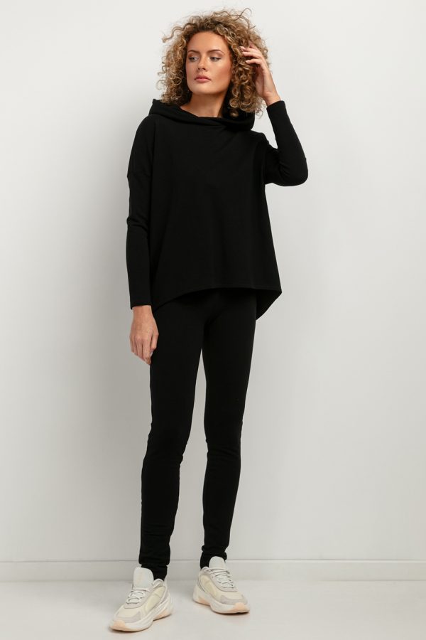 black Sweatshirt model 183271 Tessita