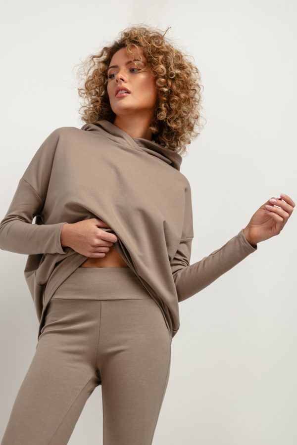 brown Sweatshirt model 183272 Tessita