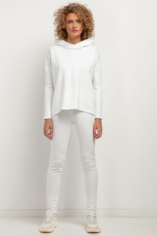 white Sweatshirt model 183277 Tessita