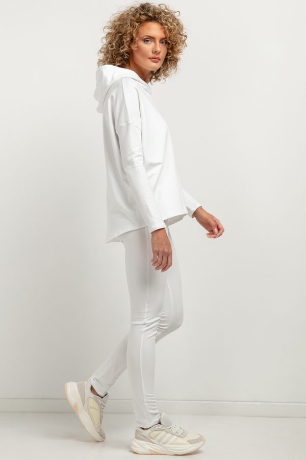 white Sweatshirt model 183277 Tessita