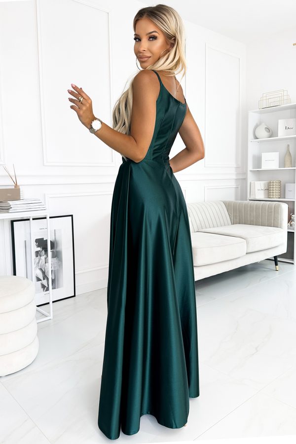 green Long dress model 183707 Numoco