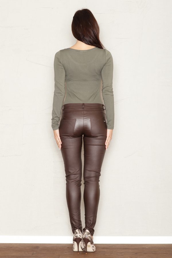 brown Women trousers model 43919 Figl