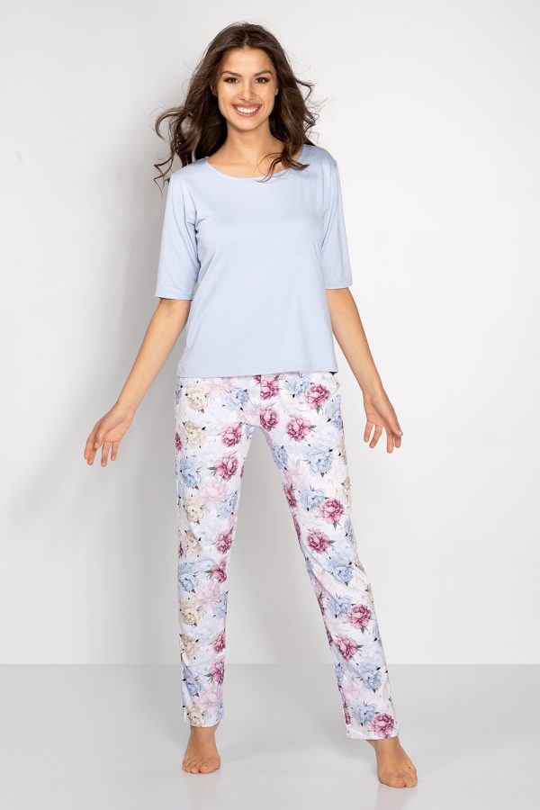 blue Pyjama model 184828 Momenti Per Me