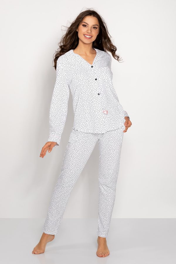 white Pyjama model 184831 Momenti Per Me