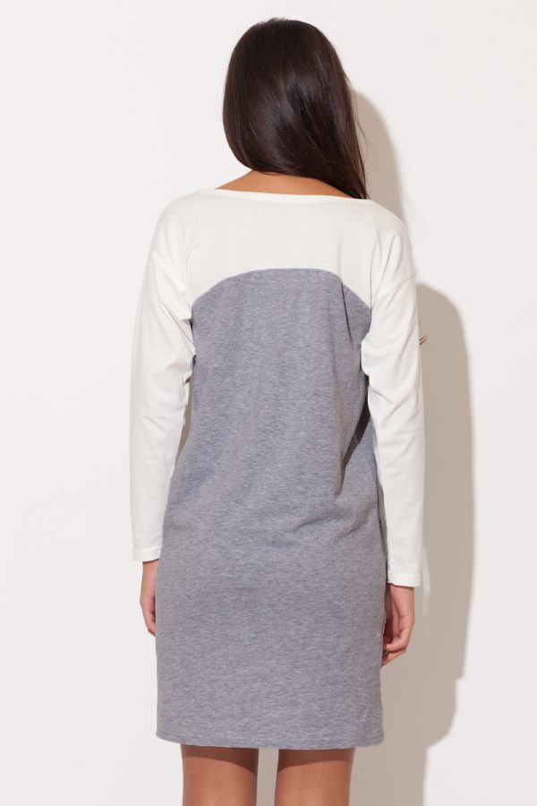 grey Daydress model 44006 Katrus