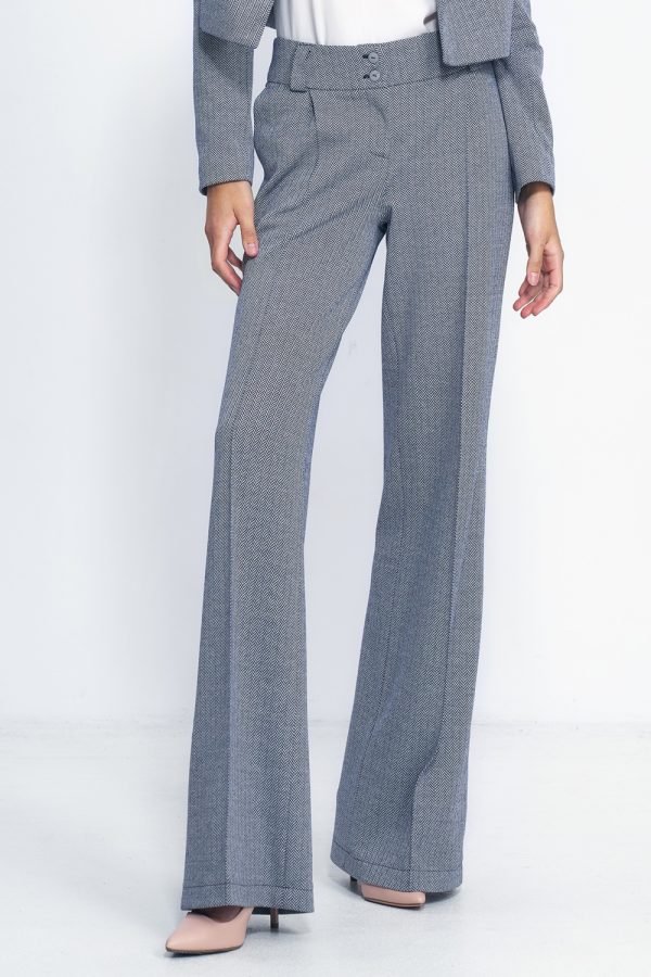 navy blue Trousers model 185192 Nife
