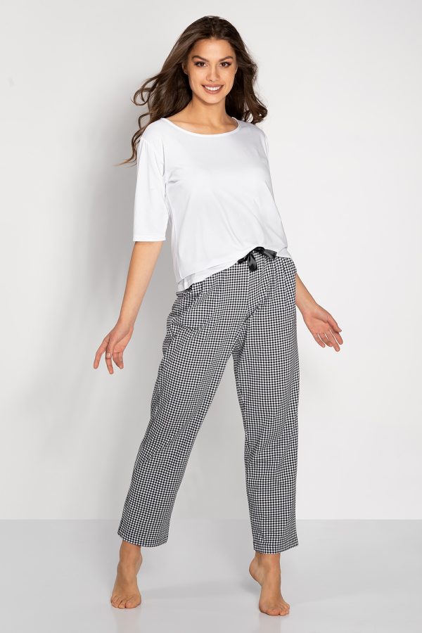 white Pyjama model 186000 Momenti Per Me