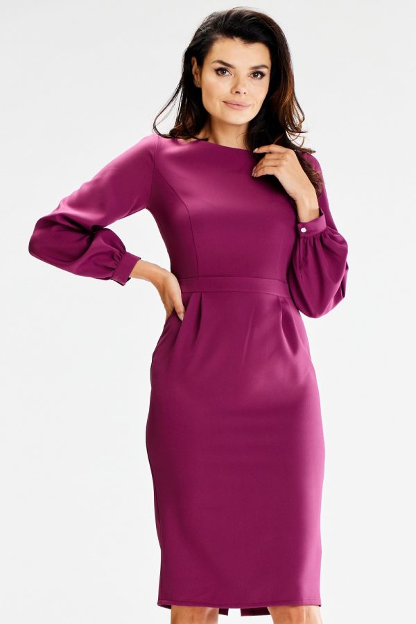 Violet Daydress in Day Dresses with Spandex and Polyester