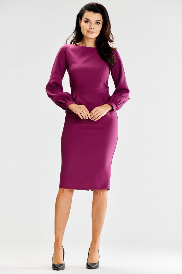 Violet Daydress in Day Dresses with Spandex and Polyester