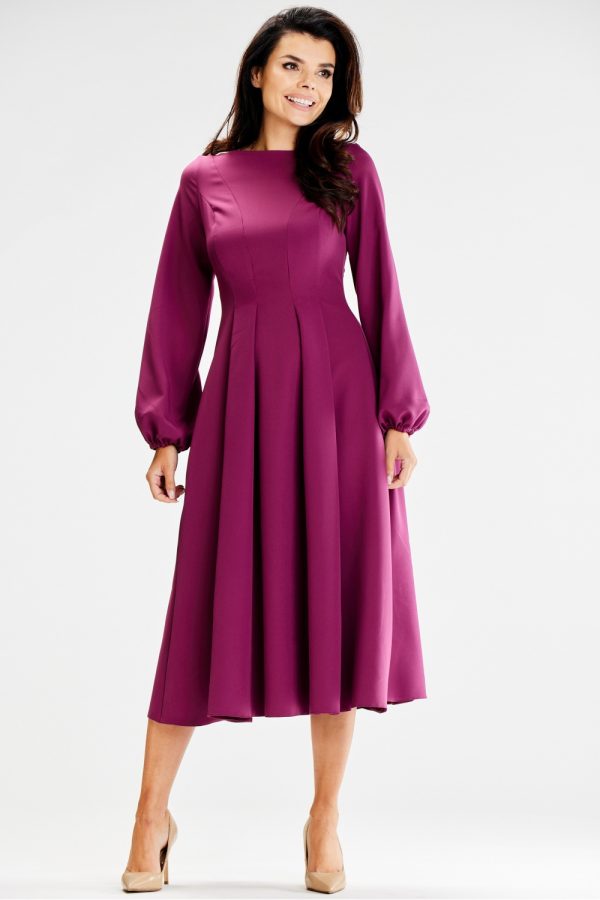 Violet Daydress in Day Dresses with Spandex and Polyester