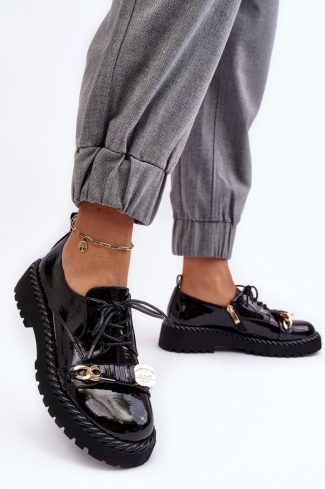 Black Half Shoes in Women`s Ankle Boots & Booties with Fabric, Footbed, Upper Height, Heel Height and Platform Height