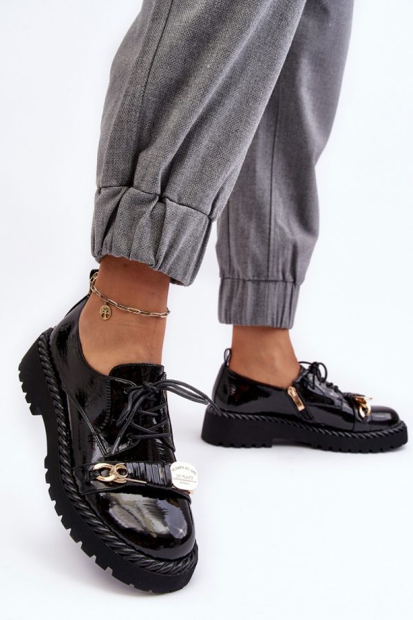 Black Half Shoes in Women`s Ankle Boots & Booties with Fabric, Footbed, Upper Height, Heel Height and Platform Height