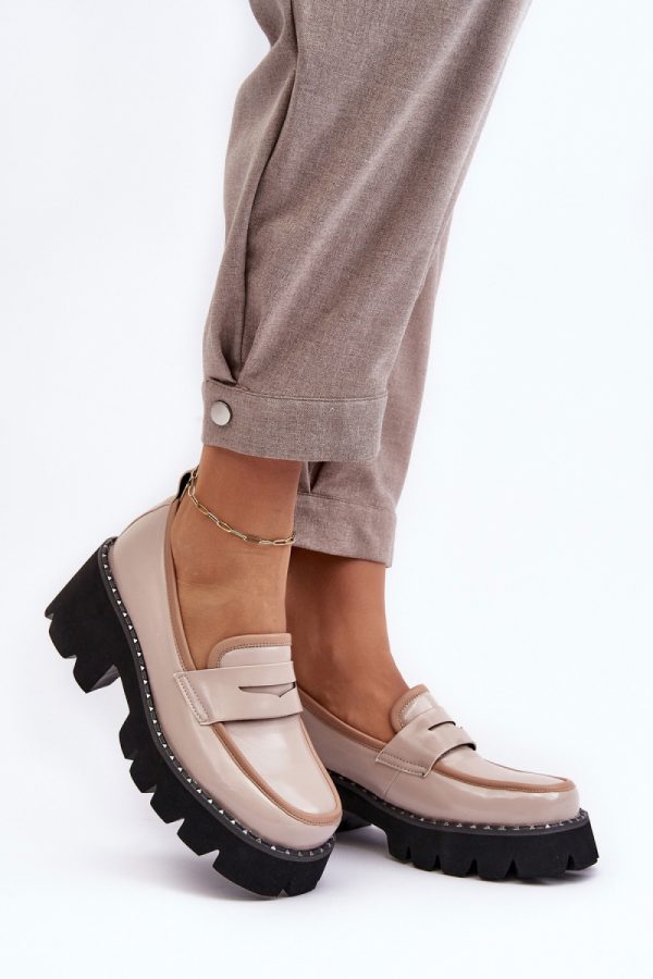 beige Mocassin model 187362 Step in style