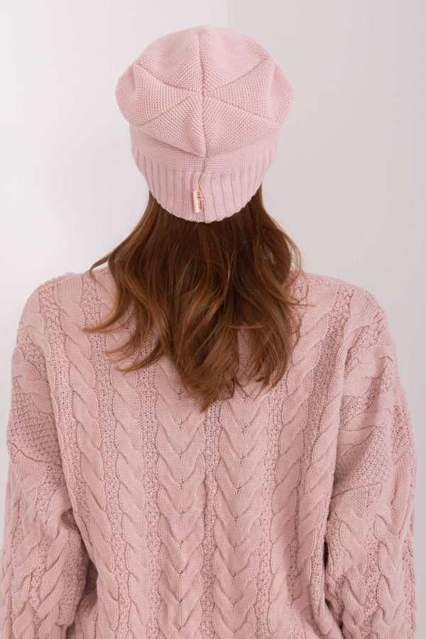 Pink Cap in Caps & Hats For Women with Acrylic and Wool