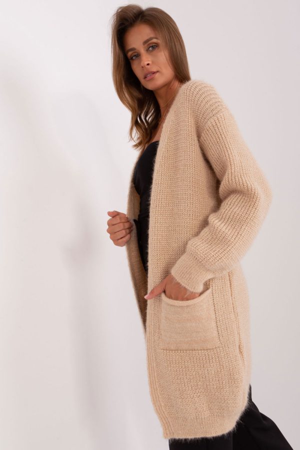 beige Cardigan model 187476 Italy Moda