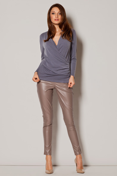 Grey Jumper in Sweaters, Pullovers, Jumpers, Turtlenecks, Boleros, Shrugs with Acrylic, Spandex and Polyester