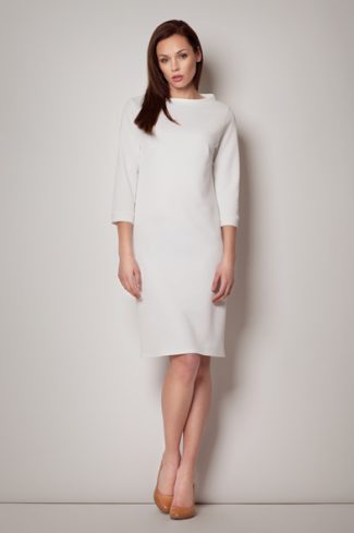 beige Daydress model 44546 Figl